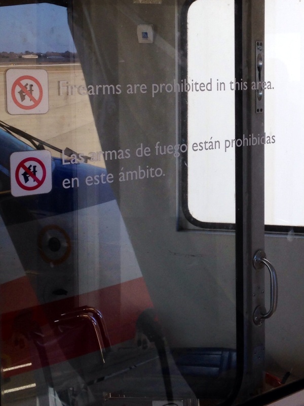 On the jetbridge in Tyler.