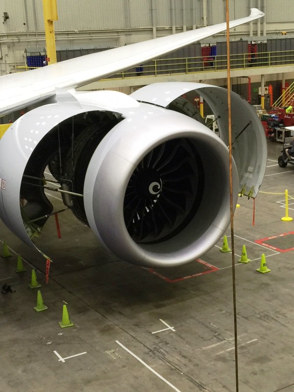 And they allowed the inside look into an engine too.