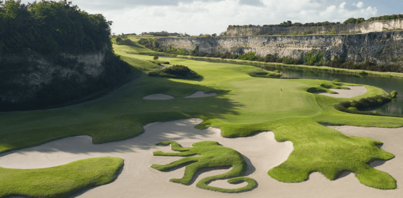 sandy lane green monkey golf course barbados