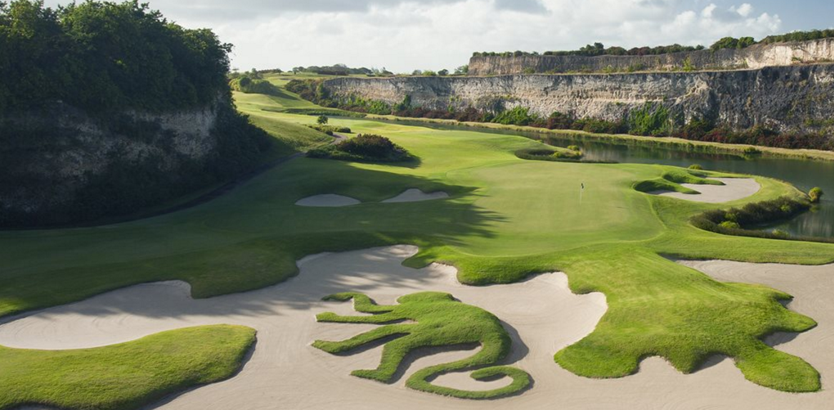 sandy lane green monkey golf course barbados golf destination travel