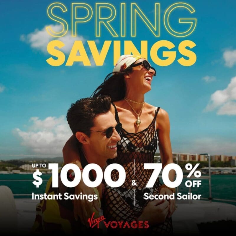 Virgin Voyages hot deal April 2026